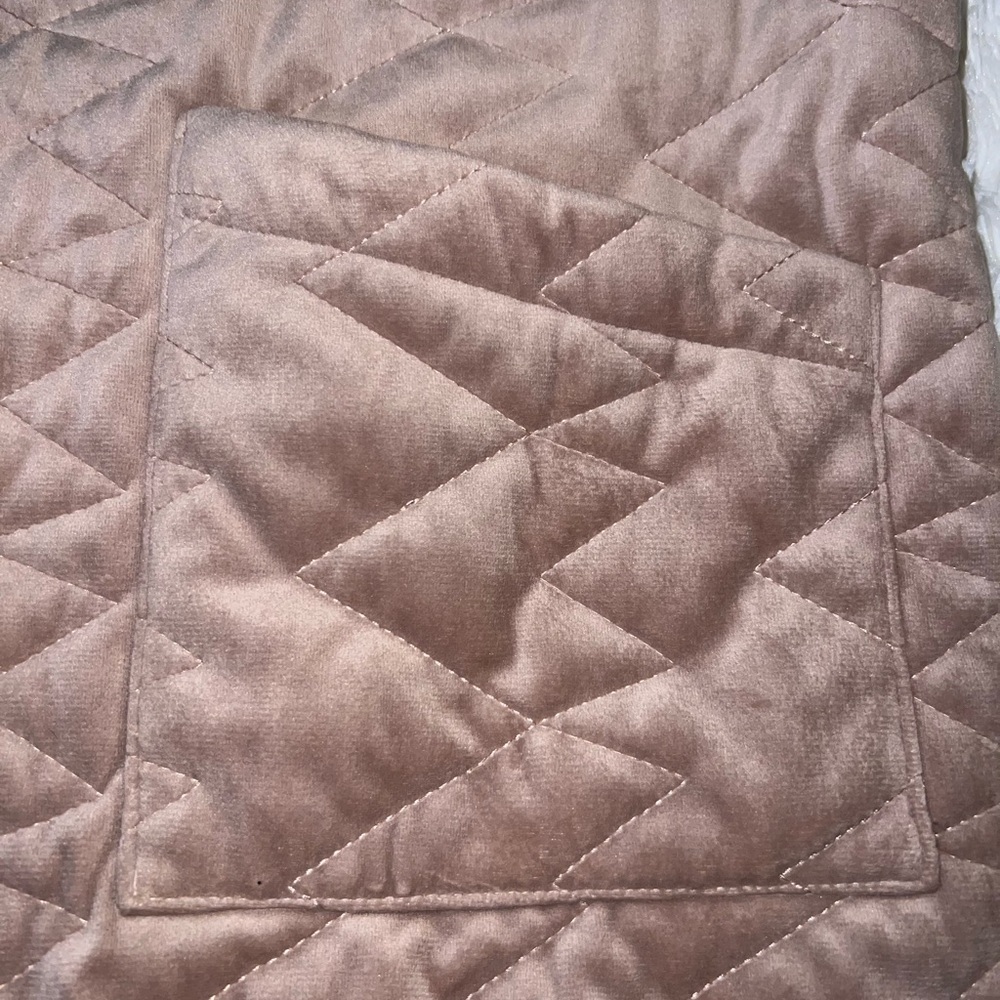 Hem & Thread Quilted Tan Jacket - Picture 11 of 12